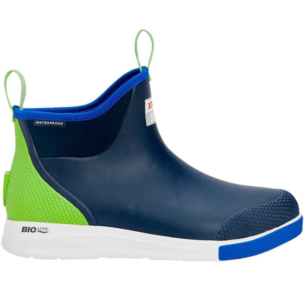 XTRATUF Men’s Fishing Rain Watertight Anglers Breathable Mesh, Red, Size 13